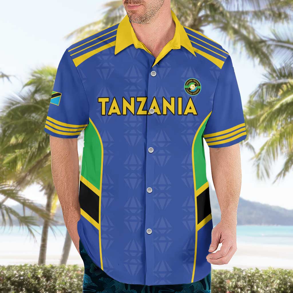 Custom Tanzania Football Hawaiian Shirt Go Taifa Stars Go - Wonder Print Shop