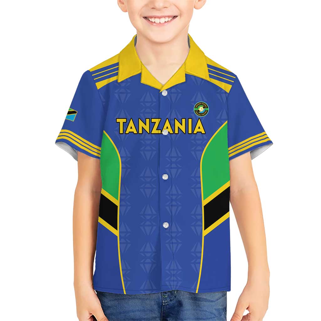 Custom Tanzania Football Hawaiian Shirt Go Taifa Stars Go - Wonder Print Shop