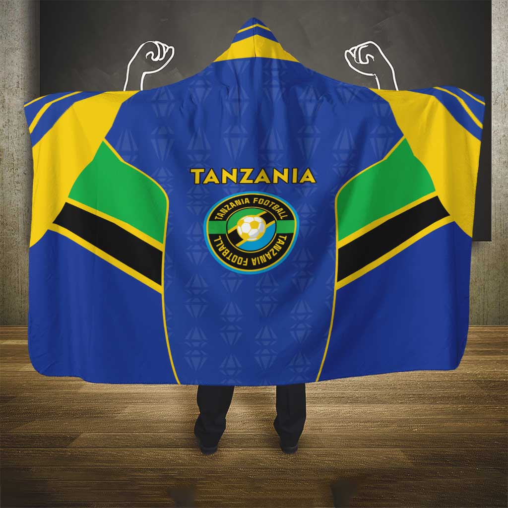 Tanzania Football Hooded Blanket Go Taifa Stars Go - Wonder Print Shop