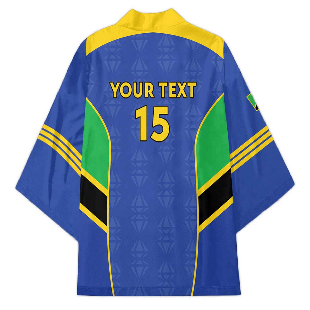 Custom Tanzania Football Kimono Go Taifa Stars Go - Wonder Print Shop