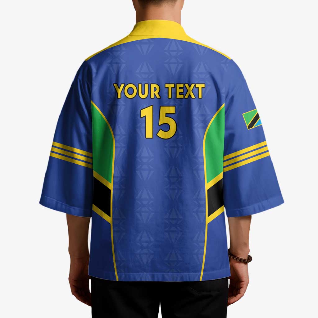 Custom Tanzania Football Kimono Go Taifa Stars Go - Wonder Print Shop