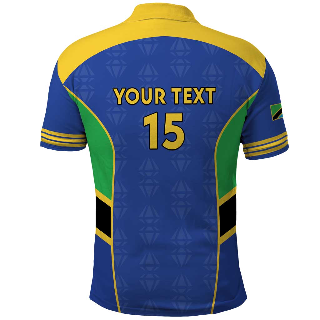 Custom Tanzania Football Polo Shirt Go Taifa Stars Go - Wonder Print Shop