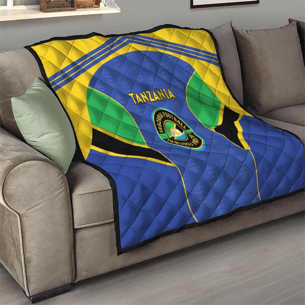 Tanzania Football Quilt Go Taifa Stars Go - Wonder Print Shop