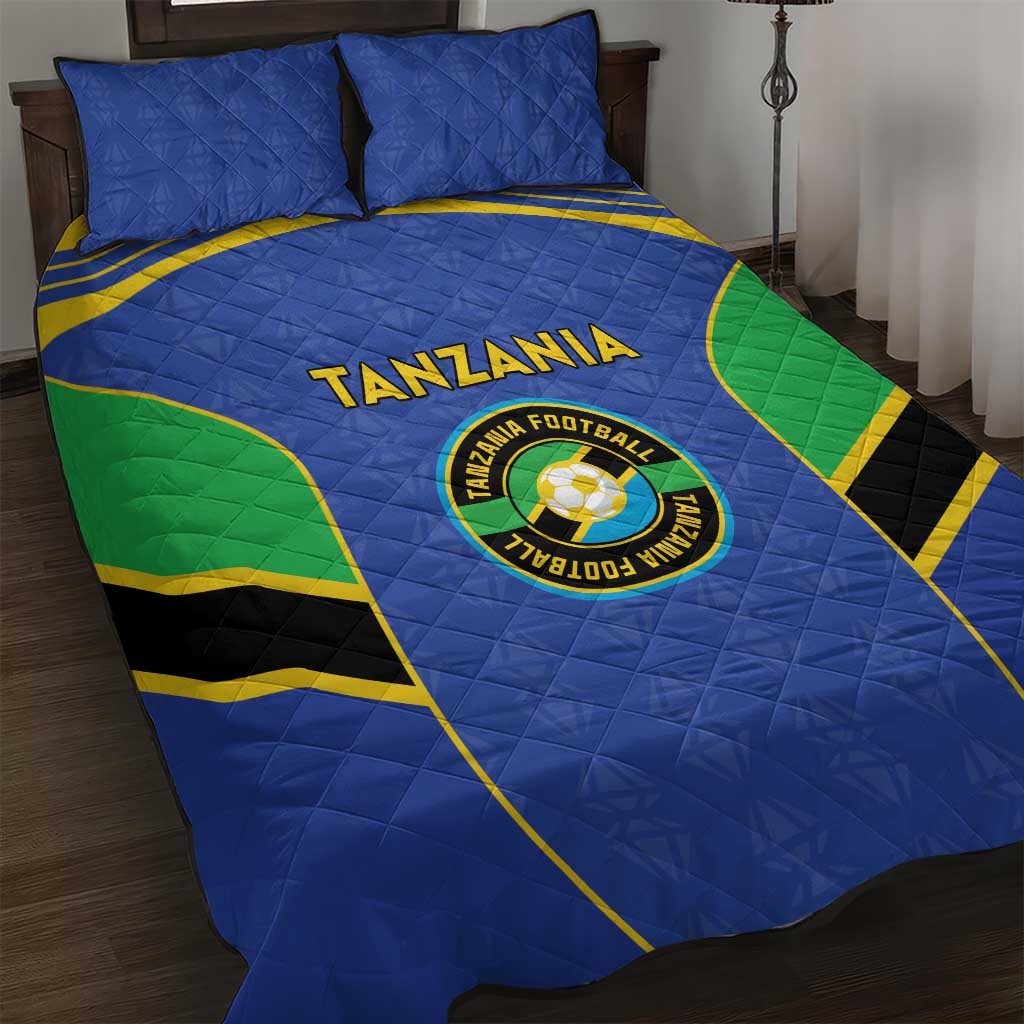 Tanzania Football Quilt Bed Set Go Taifa Stars Go - Wonder Print Shop