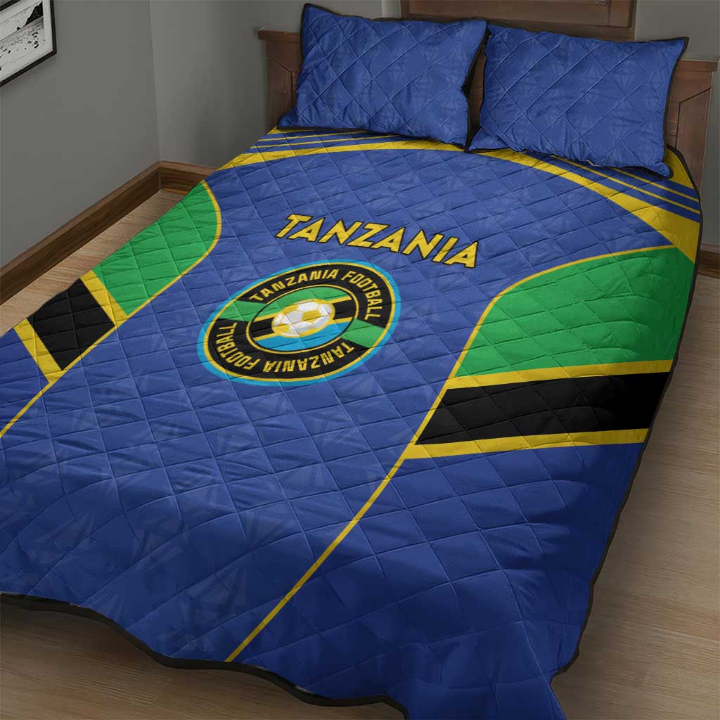 Tanzania Football Quilt Bed Set Go Taifa Stars Go - Wonder Print Shop