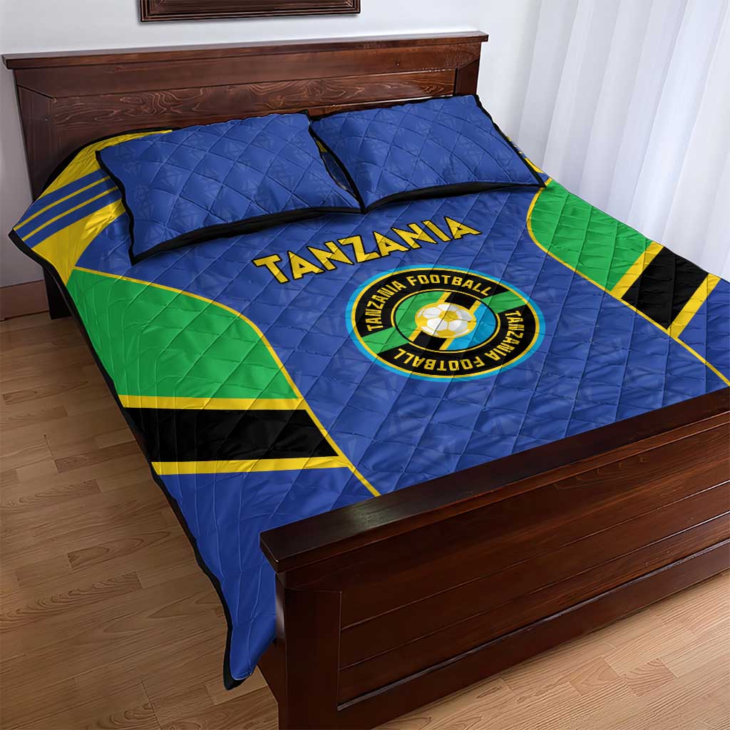 Tanzania Football Quilt Bed Set Go Taifa Stars Go - Wonder Print Shop