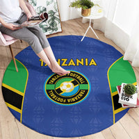 Tanzania Football Round Carpet Go Taifa Stars Go - Wonder Print Shop