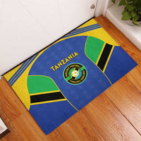 Tanzania Football Rubber Doormat Go Taifa Stars Go - Wonder Print Shop