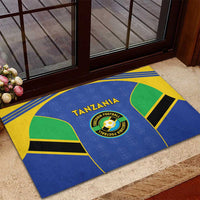 Tanzania Football Rubber Doormat Go Taifa Stars Go - Wonder Print Shop