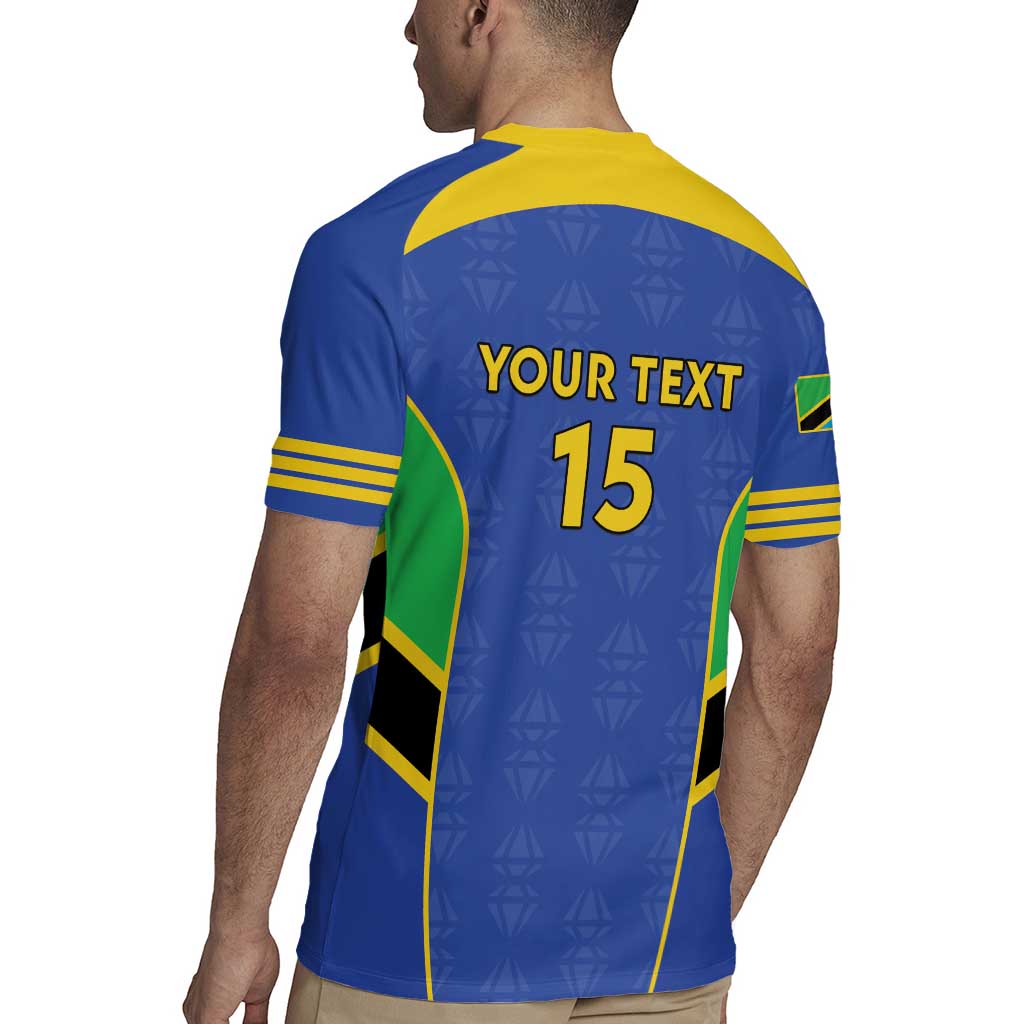 Custom Tanzania Football Rugby Jersey Go Taifa Stars Go - Wonder Print Shop