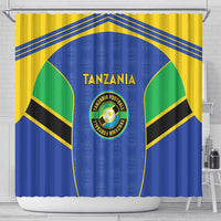 Tanzania Football Shower Curtain Go Taifa Stars Go - Wonder Print Shop