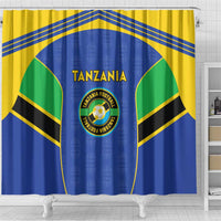 Tanzania Football Shower Curtain Go Taifa Stars Go - Wonder Print Shop