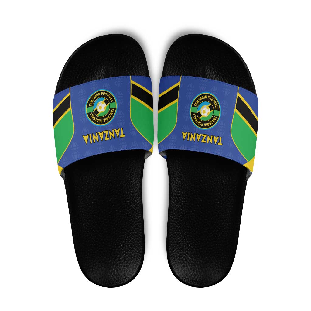 Tanzania Football Slide Sandals Go Taifa Stars Go - Wonder Print Shop