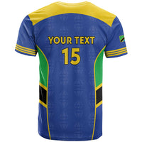 Custom Tanzania Football T Shirt Go Taifa Stars Go - Wonder Print Shop