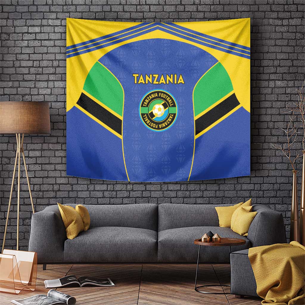 Tanzania Football Tapestry Go Taifa Stars Go - Wonder Print Shop