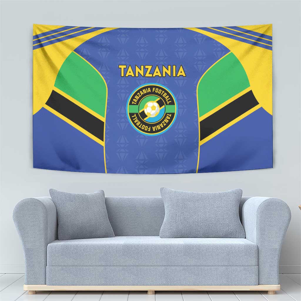 Tanzania Football Tapestry Go Taifa Stars Go - Wonder Print Shop