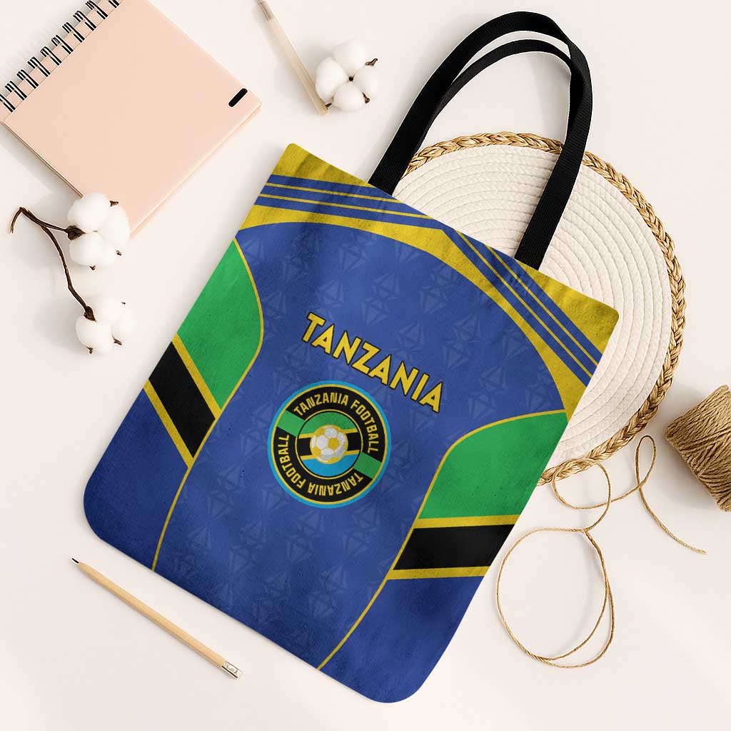 Tanzania Football Tote Bag Go Taifa Stars Go - Wonder Print Shop