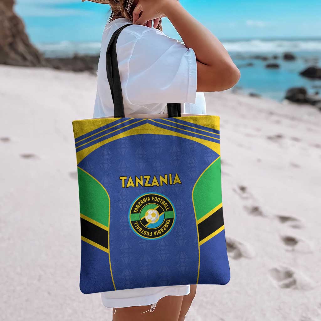 Tanzania Football Tote Bag Go Taifa Stars Go - Wonder Print Shop