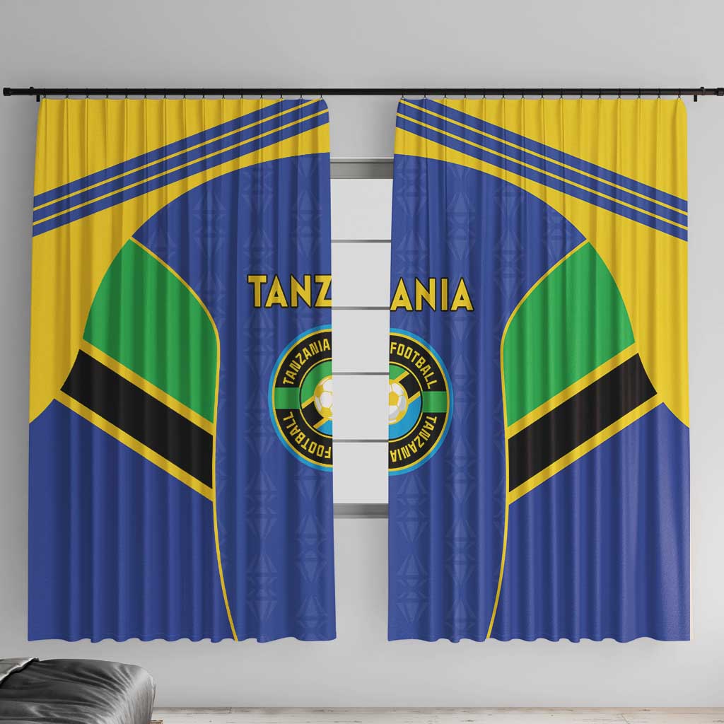 Tanzania Football Window Curtain Go Taifa Stars Go - Wonder Print Shop