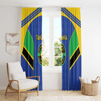 Tanzania Football Window Curtain Go Taifa Stars Go - Wonder Print Shop