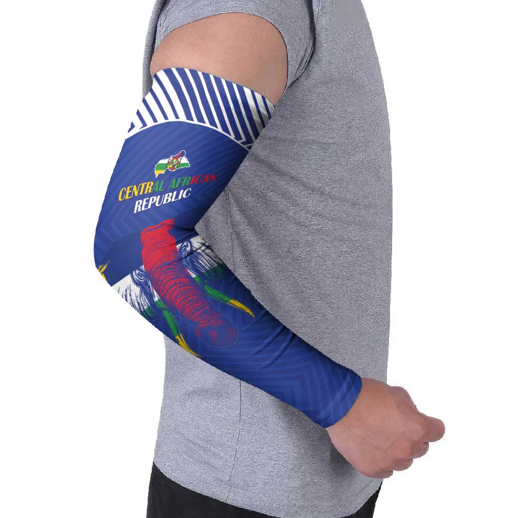 Central African Republic Football Arm Sleeves Go Champions - Wonder Print Shop