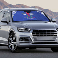 Central African Republic Football Auto Sun Shade Go Champions - Wonder Print Shop