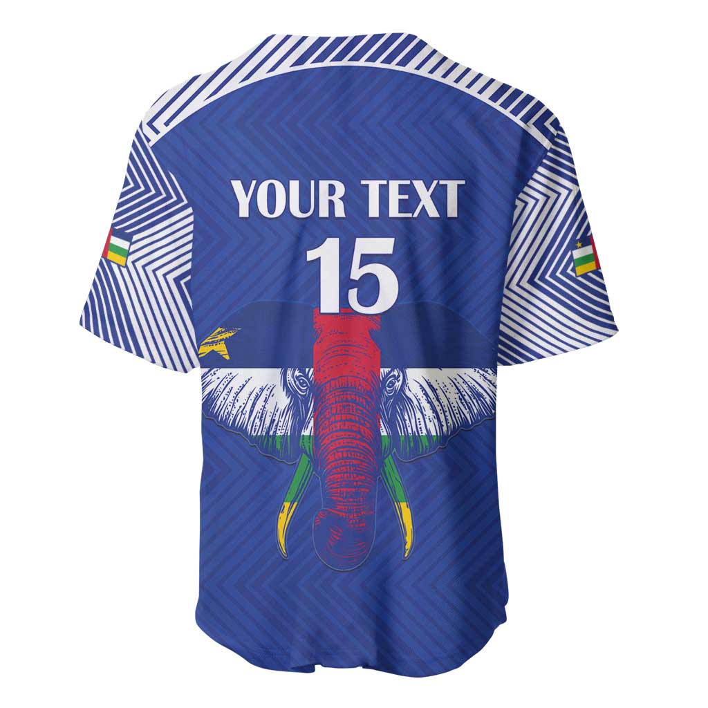 Custom Central African Republic Football Baseball Jersey Go Champions - Wonder Print Shop