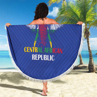 Central African Republic Football Beach Blanket Go Champions - Wonder Print Shop