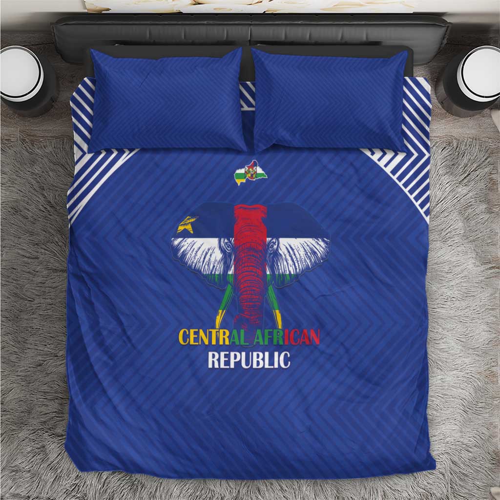 Central African Republic Football Bedding Set Go Champions - Wonder Print Shop