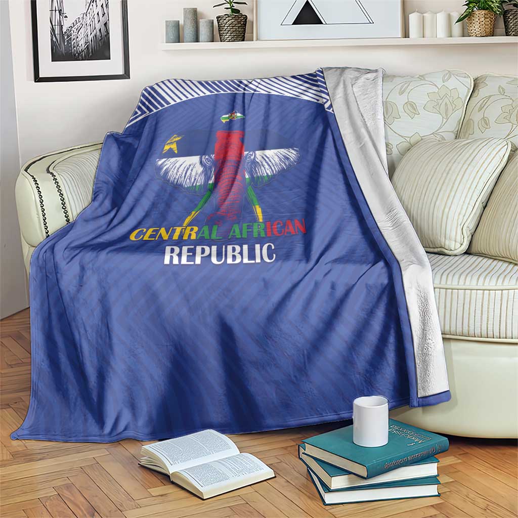 Central African Republic Football Blanket Go Champions - Wonder Print Shop