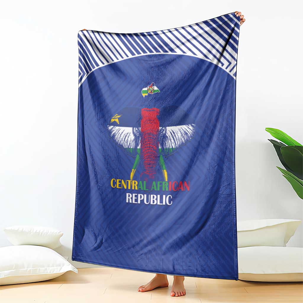 Central African Republic Football Blanket Go Champions - Wonder Print Shop