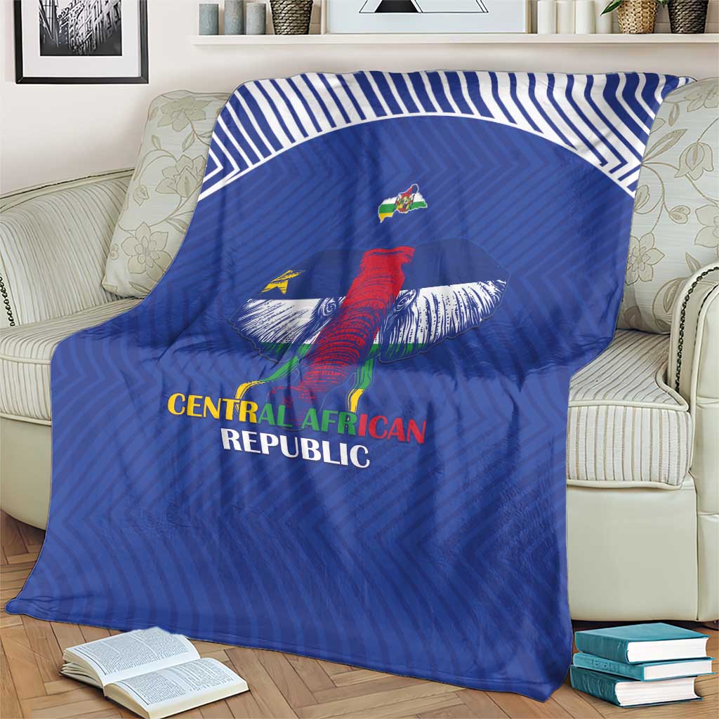 Central African Republic Football Blanket Go Champions - Wonder Print Shop