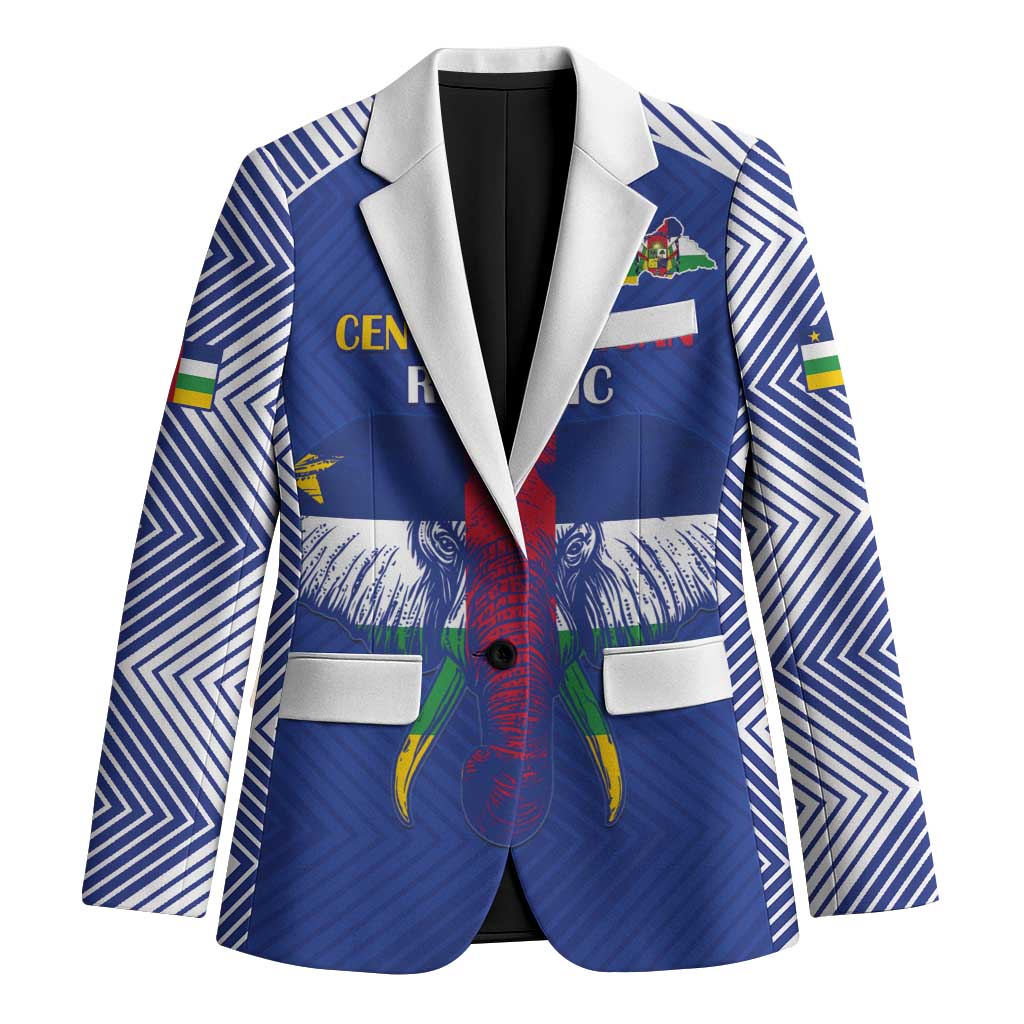 Custom Central African Republic Football Blazer Go Champions - Wonder Print Shop