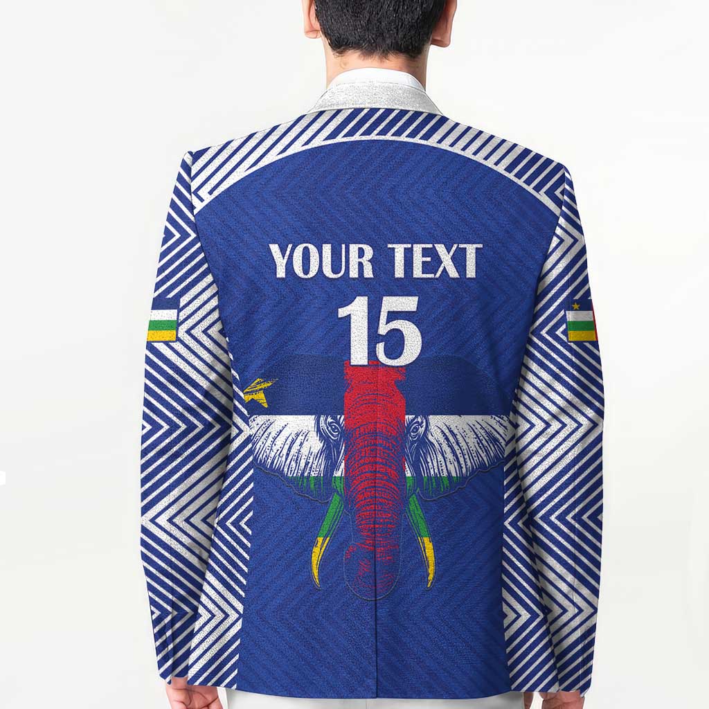 Custom Central African Republic Football Blazer Go Champions - Wonder Print Shop