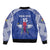 Custom Central African Republic Football Bomber Jacket Go Champions - Wonder Print Shop