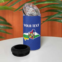 Custom Central African Republic Football 4 in 1 Can Cooler Tumbler Go Champions - Wonder Print Shop