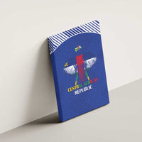 Central African Republic Football Canvas Wall Art Go Champions - Wonder Print Shop