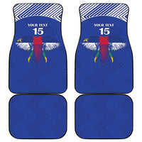 Central African Republic Football Car Mats Go Champions - Wonder Print Shop