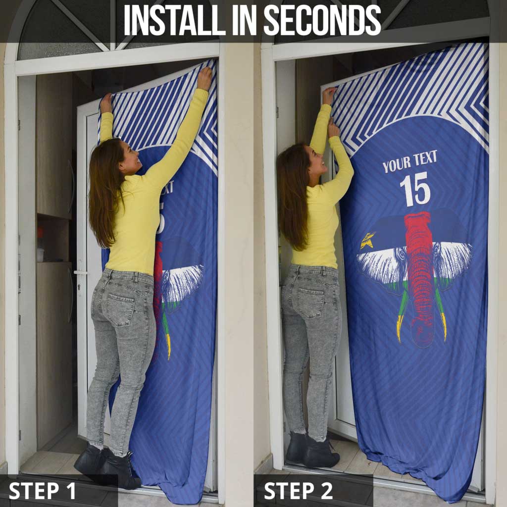 Central African Republic Football Door Cover Go Champions - Wonder Print Shop