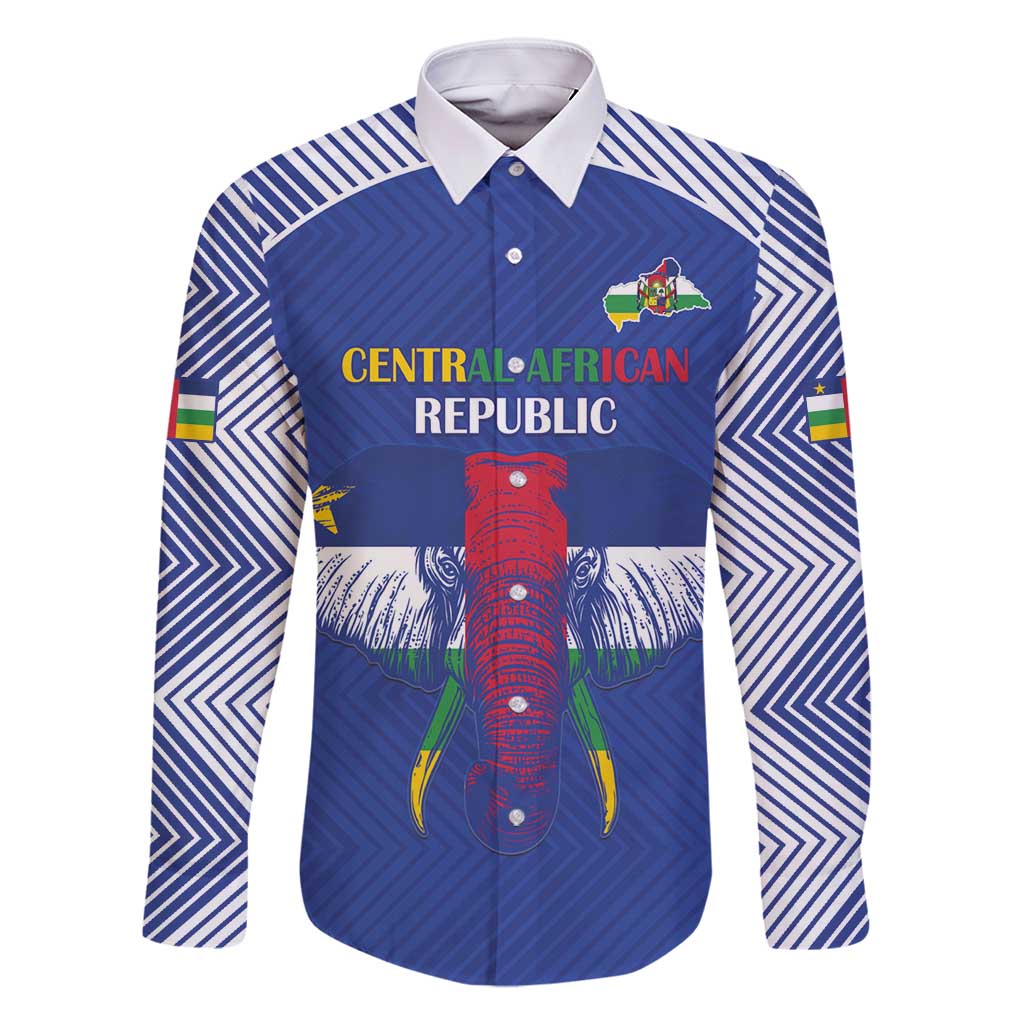 Custom Central African Republic Football Family Matching Mermaid Dress and Hawaiian Shirt Go Champions - Wonder Print Shop