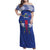 Custom Central African Republic Football Family Matching Off Shoulder Maxi Dress and Hawaiian Shirt Go Champions - Wonder Print Shop