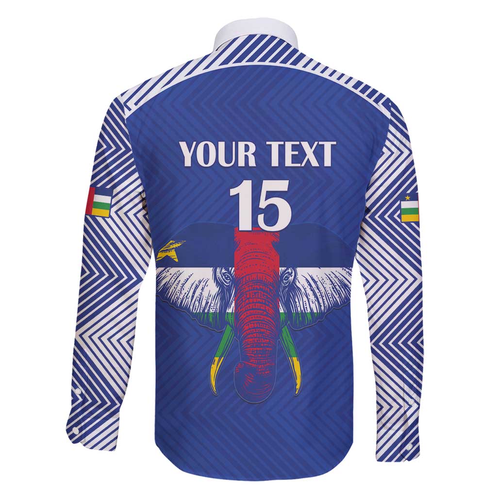 Custom Central African Republic Football Family Matching Puletasi and Hawaiian Shirt Go Champions - Wonder Print Shop