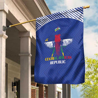 Central African Republic Football Garden Flag Go Champions - Wonder Print Shop