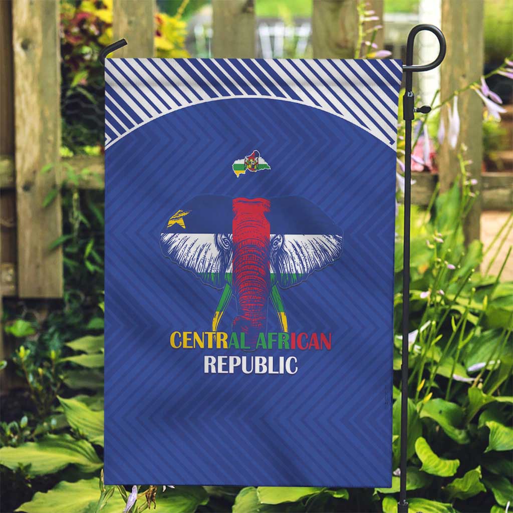 Central African Republic Football Garden Flag Go Champions - Wonder Print Shop