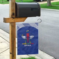 Central African Republic Football Garden Flag Go Champions - Wonder Print Shop