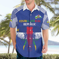 Custom Central African Republic Football Hawaiian Shirt Go Champions - Wonder Print Shop