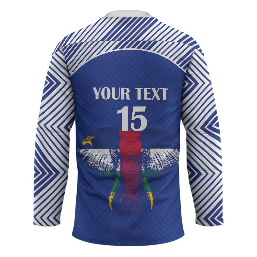 Custom Central African Republic Football Hockey Jersey Go Champions - Wonder Print Shop