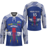 Custom Central African Republic Football Hockey Jersey Go Champions - Wonder Print Shop