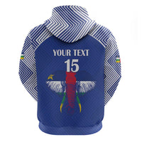 Custom Central African Republic Football Hoodie Go Champions - Wonder Print Shop