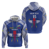 Custom Central African Republic Football Hoodie Go Champions - Wonder Print Shop